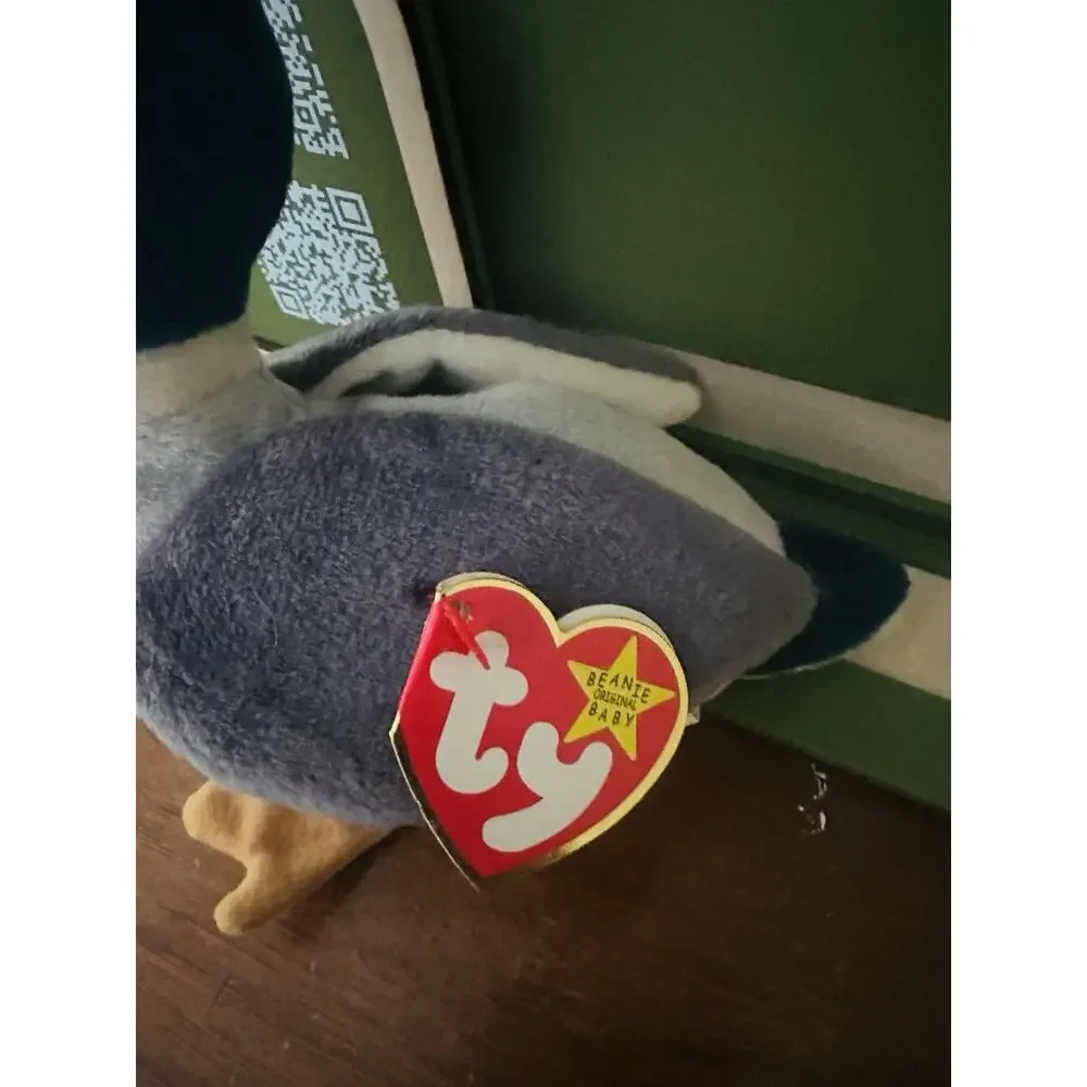 Ty Beanie Baby Jake The Duck - Rare! 🔥Mismatch Tags For Dates And Korean Stamp